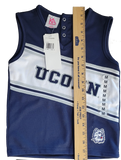 NCAA University of Connecticut UConn Huskies Girls Sleeveless Cheerleader Set