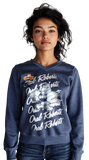 NCAA Oral Roberts University Women's Long-Sleeves Heather V-Neck Sweatshirt