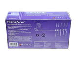 Aurelia Transform Exam Gloves, Medical Grade, Powder Free, Finger Textured, Latex-free, Non-sterile, Ambidextrous, Blue, Large, 2000 Count