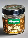 Antebella Almond Nut Butter,40% Almond, Spread for Bread, Sweet, Cakes, No Palm Oil, 200gr/7.06oz