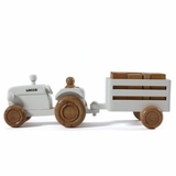 Montessori 2-in-1 Tractor & Block Set for Hands-on Learning (Ages 3+)