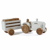 Montessori 2-in-1 Tractor & Block Set for Hands-on Learning (Ages 3+)