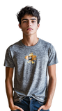 NCAA Oral Roberts University Men's Poly Active Static Crew Neck Tee