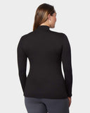 32 Degrees Heat Women's Ultra Soft Thermal Lightweight Baselayer Mock Neck Long Sleeve Top