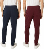 Weatherproof Vintage Men's 2 Pack French Terry Slim Tapered Fit Everyday Jogger Pant with Flex Waistband