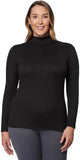 32 Degrees Heat Women's Ultra Soft Thermal Lightweight Baselayer Mock Neck Long Sleeve Top