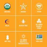 Sunny Fruit Organic Dried Pitted Deglet Nour Dates - 5 pouches | Healthy, Convenient Superfood Snack Packs | ORGANIC, NON-GMO, HALAL, KOSHER, NO PRESERVATIVES, NO SUGAR ADDED