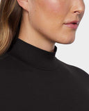 32 Degrees Heat Women's Ultra Soft Thermal Lightweight Baselayer Mock Neck Long Sleeve Top