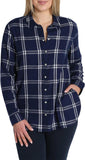 Jachs Girlfriend Women's Super Soft Feel Flannel Shirt