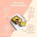 Sunny Fruit Soft Organic Dried Mangoes - 1 Bag (5 Individual Portion Packs) | Healthy, Convenient Snack Packs | ORGANIC, NON-GMO, VEGAN, HALAL, KOSHER, NO PRESERVATIVES, NO SUGAR ADDED