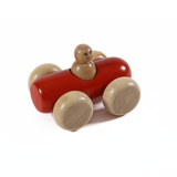 Wooden Sausage Car with One Peg Doll – Montessori Toy for Toddlers (Ages 3+)