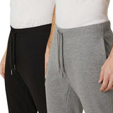 Weatherproof Vintage Men's 2 Pack French Terry Slim Tapered Fit Everyday Jogger Pant with Flex Waistband