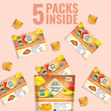 Sunny Fruit Soft Organic Dried Mangoes - 1 Bag (5 Individual Portion Packs) | Healthy, Convenient Snack Packs | ORGANIC, NON-GMO, VEGAN, HALAL, KOSHER, NO PRESERVATIVES, NO SUGAR ADDED