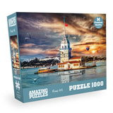 AMAZING PUZZLES 1000 Piece Jigsaw Puzzle for Kids and Adults 19x27in