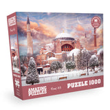 AMAZING PUZZLES 1000 Piece Jigsaw Puzzle for Kids and Adults 19x27in