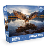 AMAZING PUZZLES 1000 Piece Jigsaw Puzzle for Kids and Adults 19x27in
