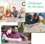 AMAZING PUZZLES 1000 Piece Jigsaw Puzzle for Kids and Adults 19x27in - The Maiden's Tower