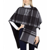 Ike Behar Ladies' Reversible Wrap with High Pile Fleece