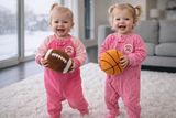 NCAA University of Minnesota Baby Girls’ Long Sleeve Blanket Sleeper