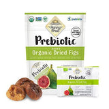 Sunny Fruit Organic Prebiotic Figs - 1 Bag (5 Individual Portion Packs) | Convenient Snack Packs with Prebiotic Fiber | ORGANIC, NON-GMO, VEGAN, KOSHER, HALAL, NO PRESERVATIVES, NO SUGAR ADDED