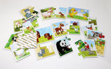 Horizon Educational Puzzle Animals and Babies Game Cards, Early Learning Educational Cards for 2-5 Year Olds, Find and Match System