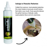 Antebella Pistachio Nut Butter Sauce, 11% Pistachio, Sauce for Bread, Kunafah, Dubai Chocolate Bars, No Palm Oil, 700gr/25oz