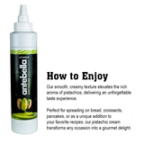 Antebella Pistachio Nut Butter Sauce, 11% Pistachio, Sauce for Bread, Kunafah, Dubai Chocolate Bars, No Palm Oil, 700gr/25oz