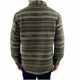 Jachs New York Men's Wool Blend Sherpa Lined Shirt Jacket