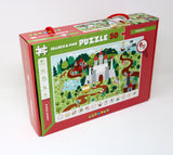 Horizon Puzzle 50 Unicorn Attention and Skill Abilities Puzzle for Children Ages 3-6