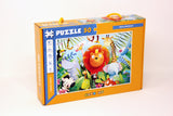 Horizon Puzzle 50 Wild Animals Attention and Skill Abilities Puzzle for Children Ages 3-6
