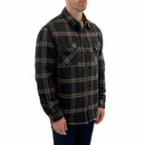 Jachs New York Men's Wool Blend Sherpa Lined Shirt Jacket