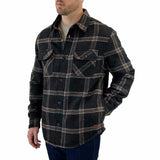 Jachs New York Men's Wool Blend Sherpa Lined Shirt Jacket