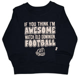 NCAA Old Dominion University Baby Girls' Crew Neck Fleece