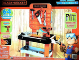 Black & Decker Junior Power Workbench Workshop with Action Lights & Sounds