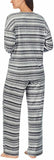 Nautica Women's 2 Piece Cozy Fleece Pajama Sleepwear Set
