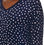 Nautica Women's 2 Piece Cozy Fleece Pajama Sleepwear Set