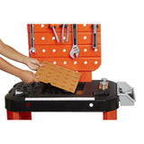 Black & Decker Junior Power Workbench Workshop with Action Lights & Sounds