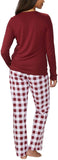 Calvin Klein Womens 2 Piece Fleece Pajama Set