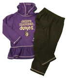 NCAA JMU James Madison University Toddlers' Polar Fleece Hoodie Pants Set