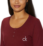 Calvin Klein Womens 2 Piece Fleece Pajama Set