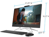 HP - 24" Touch-Screen All-In-One - AMD Ryzen 3 - 8GB Memory - 256GB SSD - Jet Black