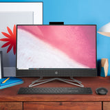 HP - 24" Touch-Screen All-In-One - AMD Ryzen 3 - 8GB Memory - 256GB SSD - Jet Black