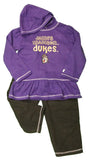 NCAA JMU James Madison University Toddlers' Polar Fleece Hoodie Pants Set