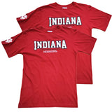 NCAA IU Indiana University Hoosiers Short-Sleeves Crew Neck Tee
