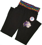 NCAA WCU Western Carolina University Women's Fabric Waist Cotton Pants