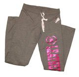 NCAA WIU Western Illinois University Leathernecks Girls Elastic Waist Sweatpants