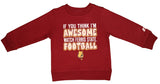 NCAA FSU Ferris State University Bulldogs Crew Neck Fleece