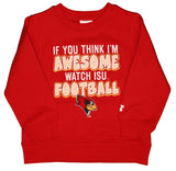 NCAA ISU Illinois State University Toddlers' Crew Neck Fleece